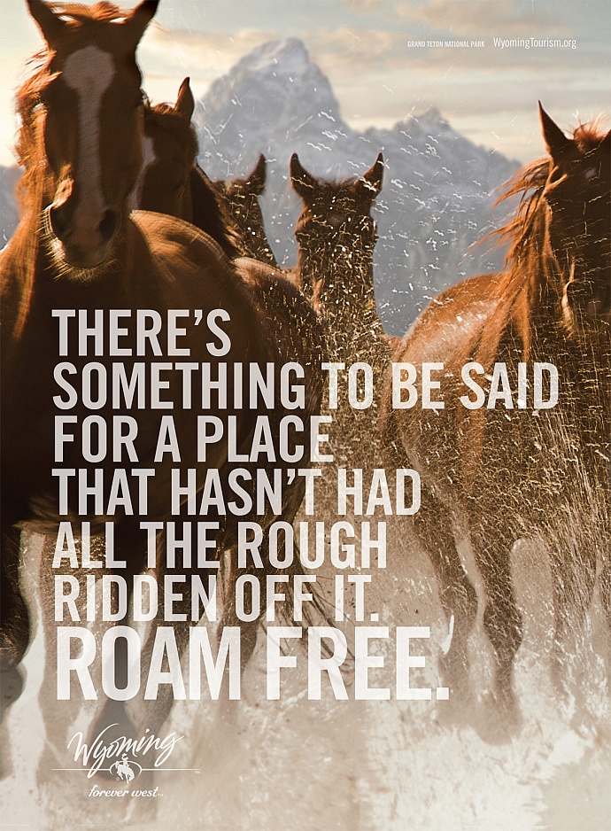 Wyoming Office of Tourism: Horses
