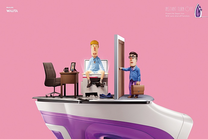 Philips Walita: Instant turn off, 3