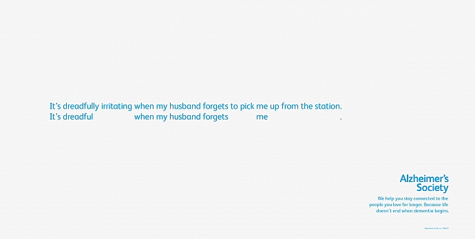 Alzheimer's Society: Husband