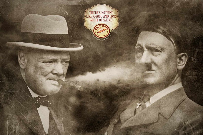 Esch Cafe: Churchill vs Hitler