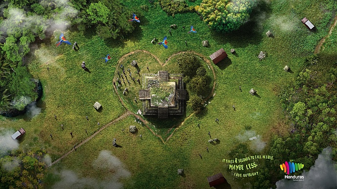 Instituto Hondure&ntilde;o de Turismo: Love outright - Cop&aacute;n