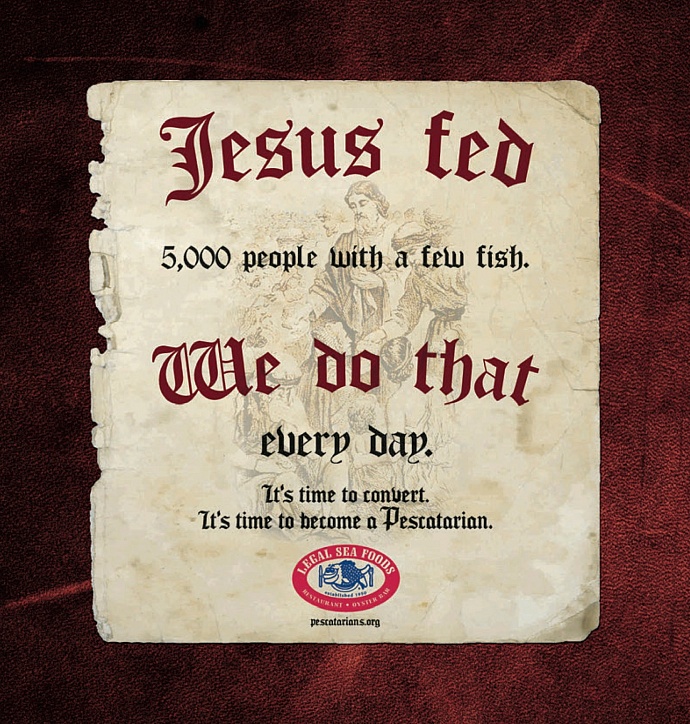 Legal Sea Foods: Pescatarianism, 2