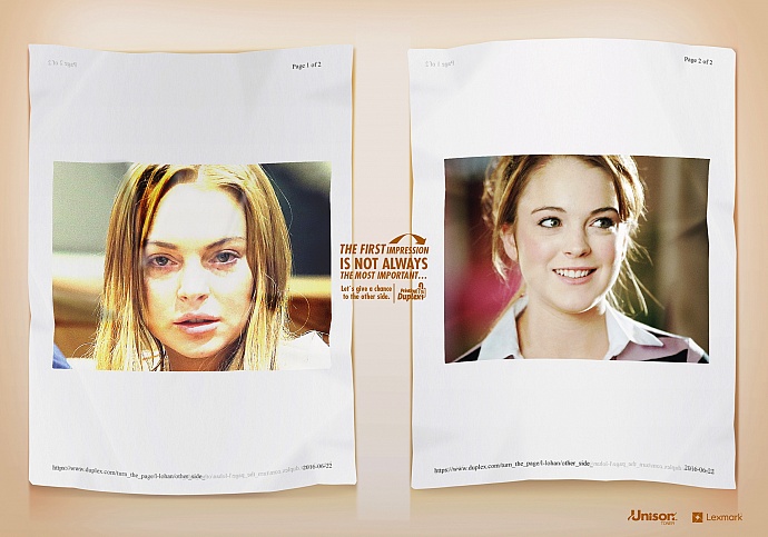 Lexmark: Lindsay Lohan