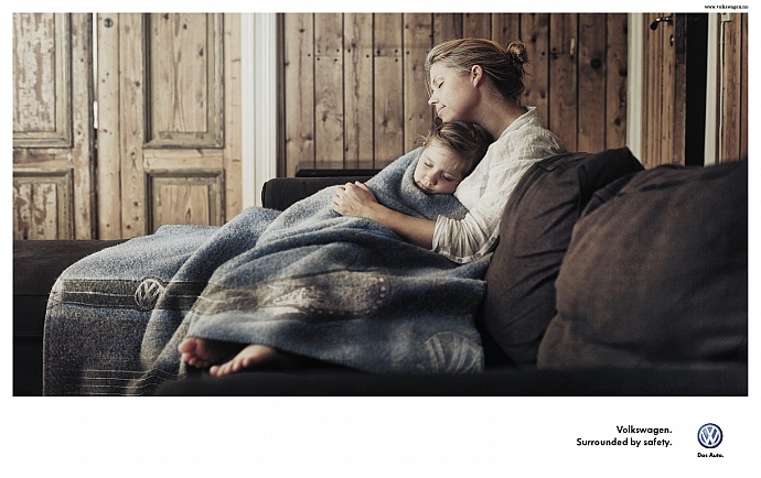 Volkswagen: Surrounded by safety, 1