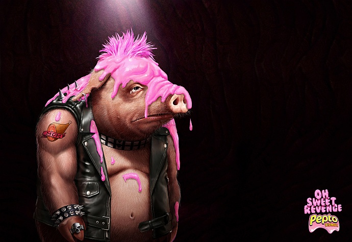 Pepto-Bismol: Sweet revenge, 2