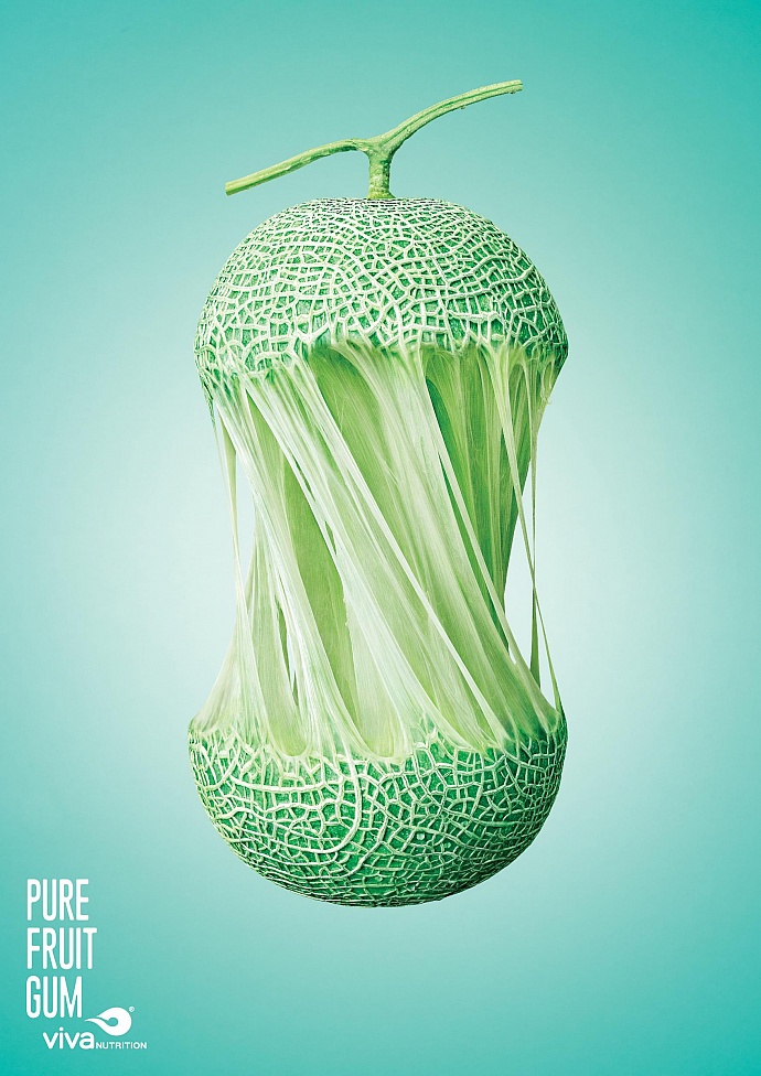 Pure Fruit Gum: Melon