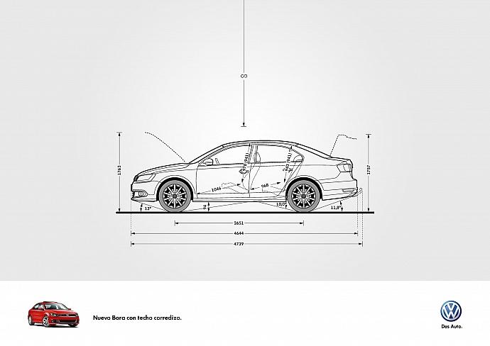 Volkswagen: Concept for new models with sunroof, 1