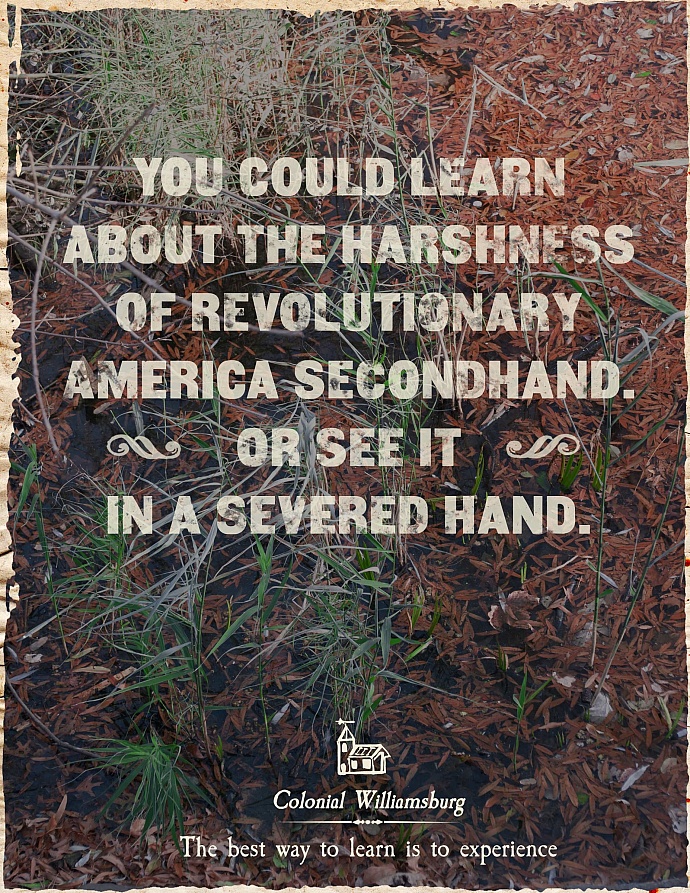 Colonial Williamsburg: Hand