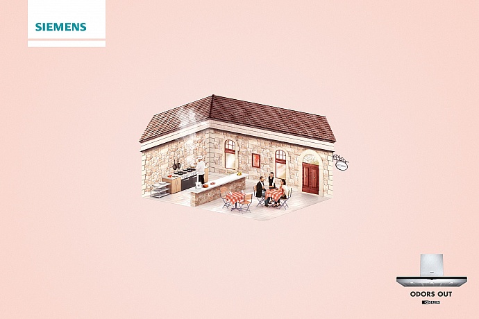 Siemens: Odors Out - restaurant
