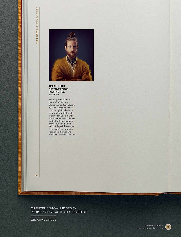 Creative Circle Awards: Travis Chod