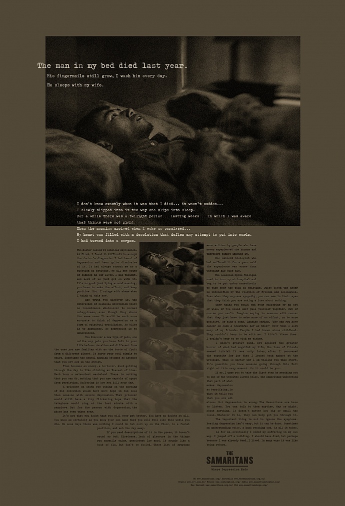 The Samaritans: The man in my bed