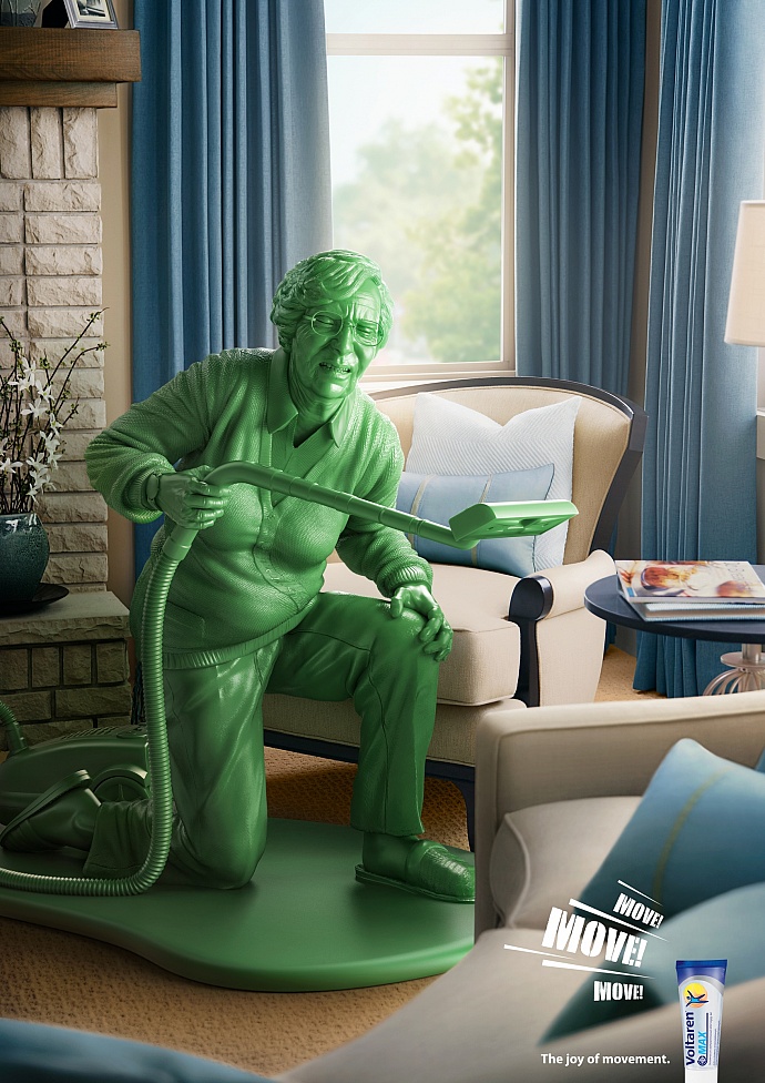 Voltaren: For freedom of movement, Vacuum