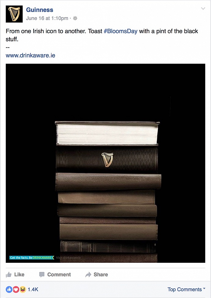 Guinness: Bloomsday