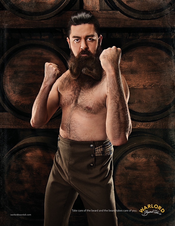 Warlord Beard Oil: Bare knuckles