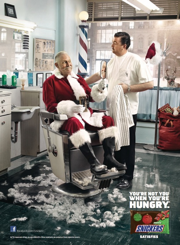 Snickers: Santa