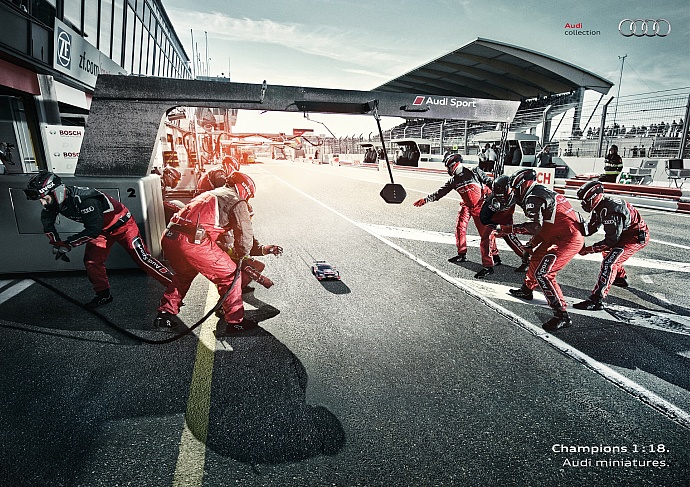 Audi: Audi Miniature Champions - Pit Stop
