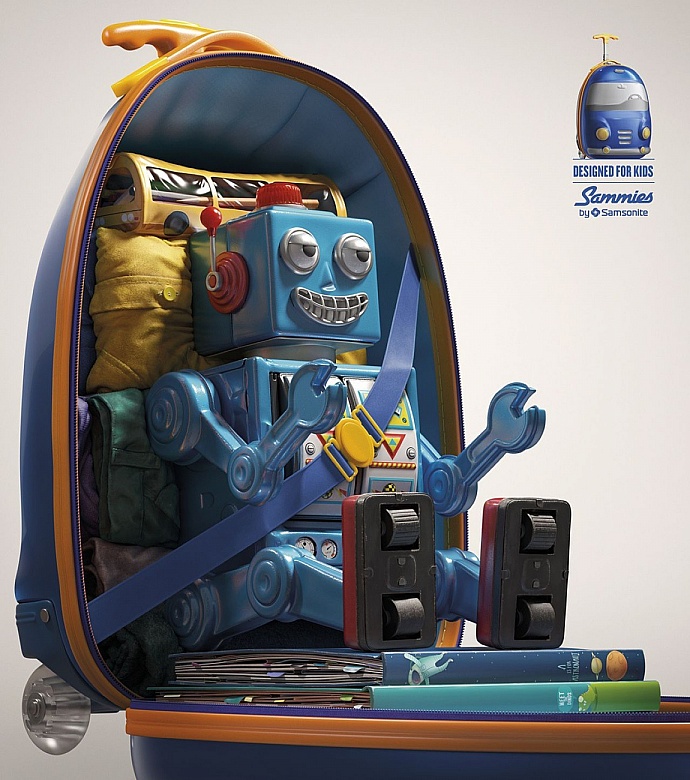 Samsonite Sammies: Robot