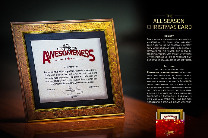 SO&U: The All Season Christmas Card