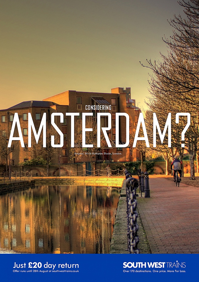 South West Trains: Look closer - Amsterdam