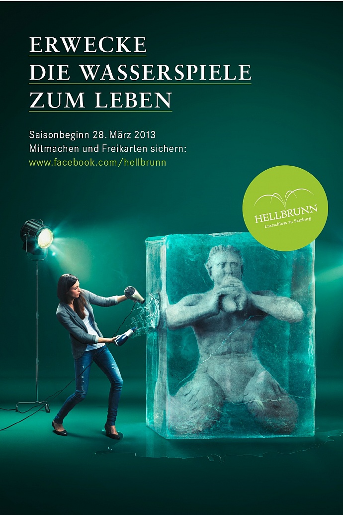 Hellbrunn Trick Fountains: Season opening, 3