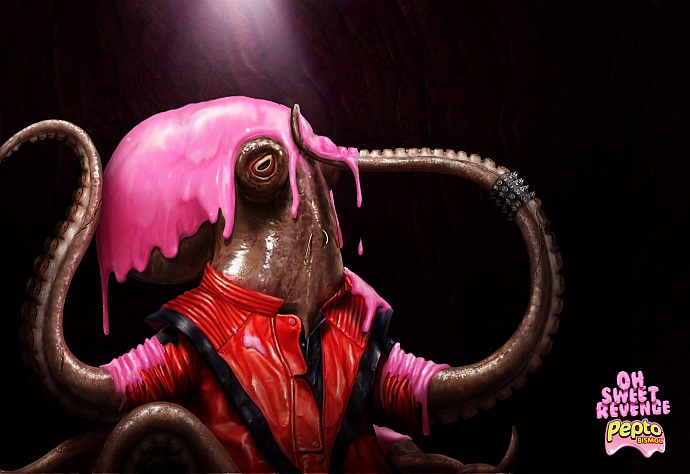 Pepto-Bismol: Sweet revenge, 3