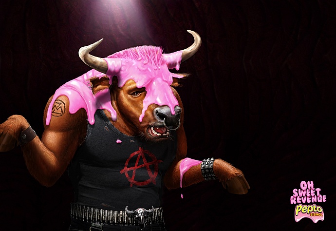 Pepto-Bismol: Sweet revenge, 1