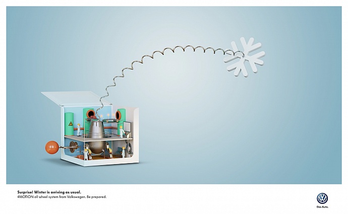 Volkswagen: Jack-in-the-box
