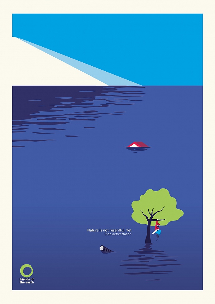 Friends of the Earth: Lumberjack flood