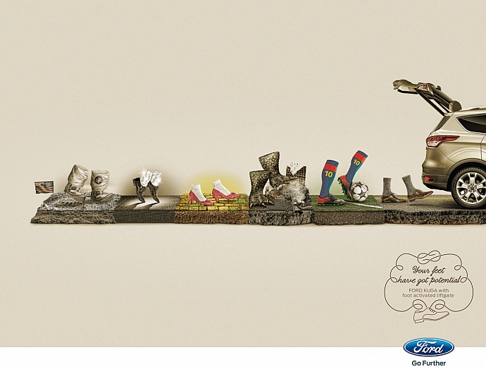  Ford: Your feet have got more potential than you think