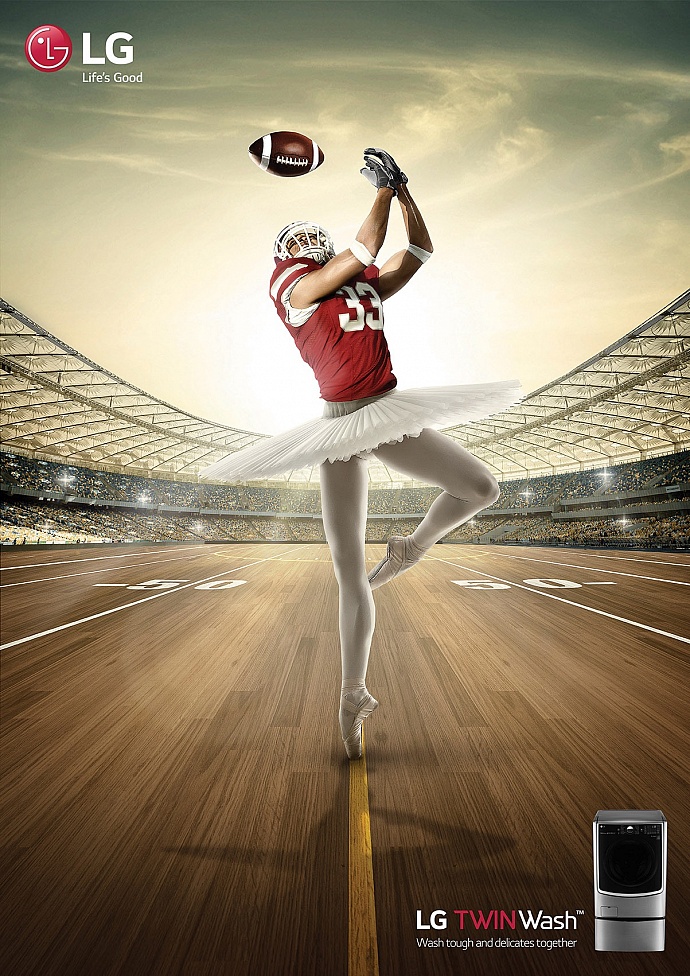 LG: Wash tough and delicates together, 3