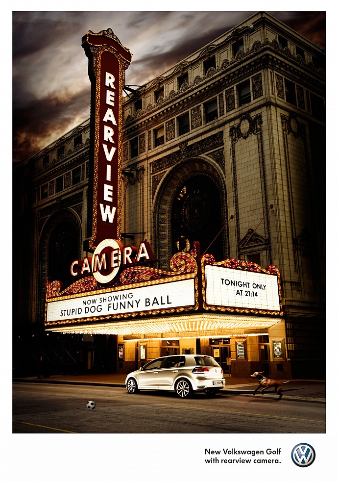 Volkswagen: Rearview cinema