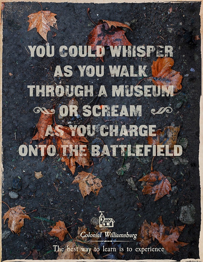 Colonial Williamsburg: Scream