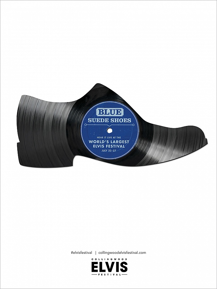 Collingwood Elvis Festival: Blue Suede Shoes