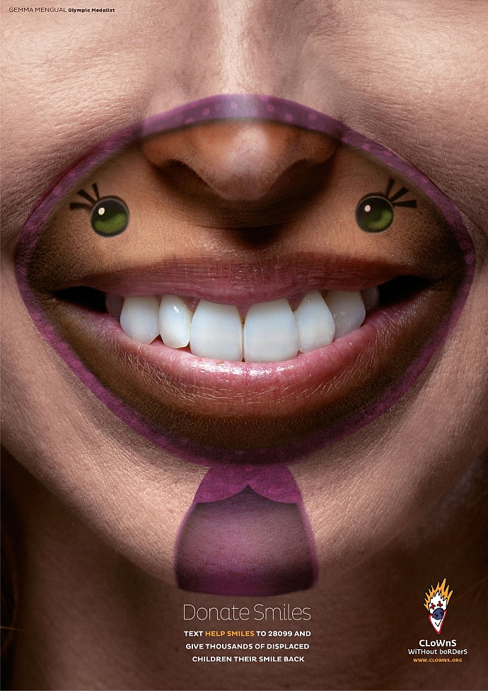 Clowns Without Borders: Donate smiles, 3
