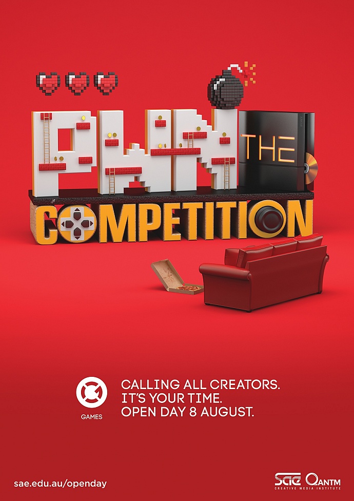 SAE QANTM Creative Media Institute: Open day - Games