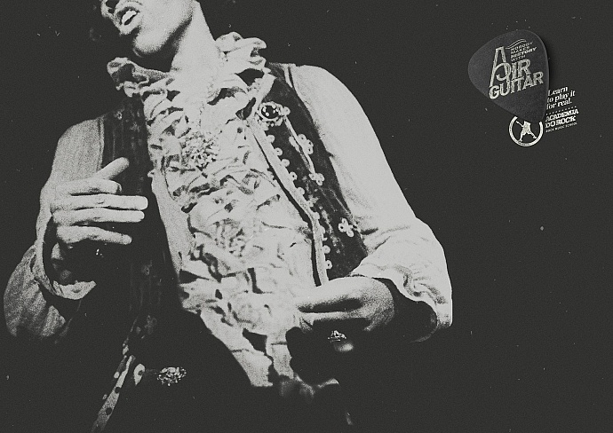 Academia do Rock Music School: Hendrix