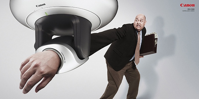 Canon Surveillance Camera: Thief
