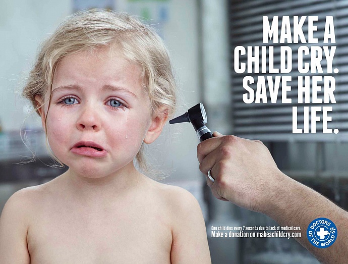 Doctors of the World: Make a child cry, 2