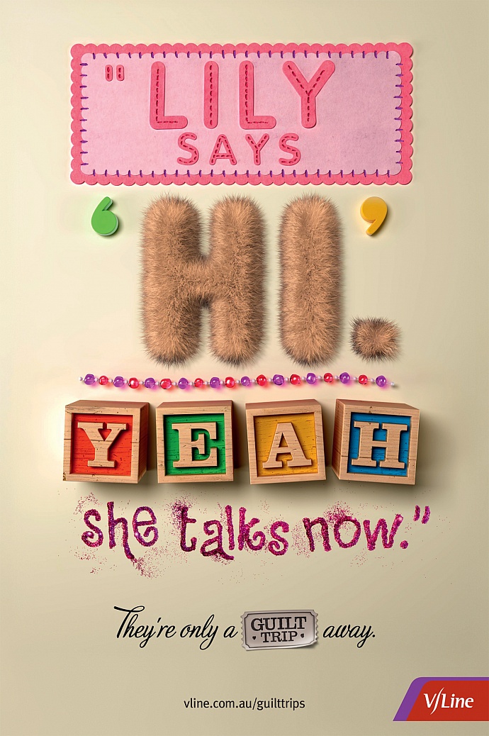 V/Line: Guilt Trips, Lily says 'Hi'