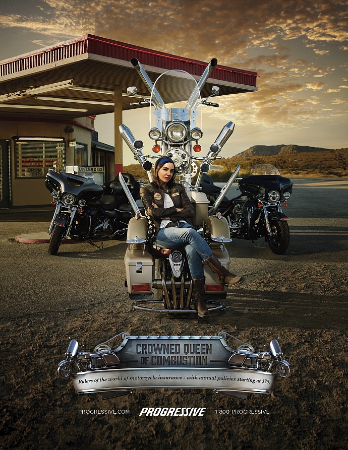 Progressive Insurance: Throne, 1