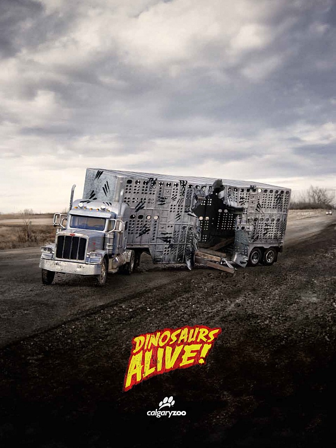 Calgary Zoo: Truck