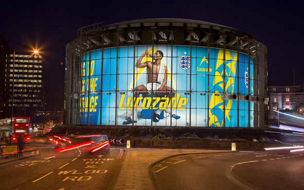 Lucozade Transforms London's Iconic IMAX with Jude Bellingham Ahead of a Major Summer of Football