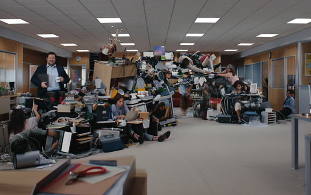 Factorial and Fuego Camina Conmigo turn Workplace Chaos into a Surreal Nightmare with "Tangled"